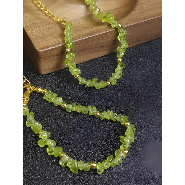 Peridot/Olivine - the stone of the Sun, the birthstone of August, and the stone of new life